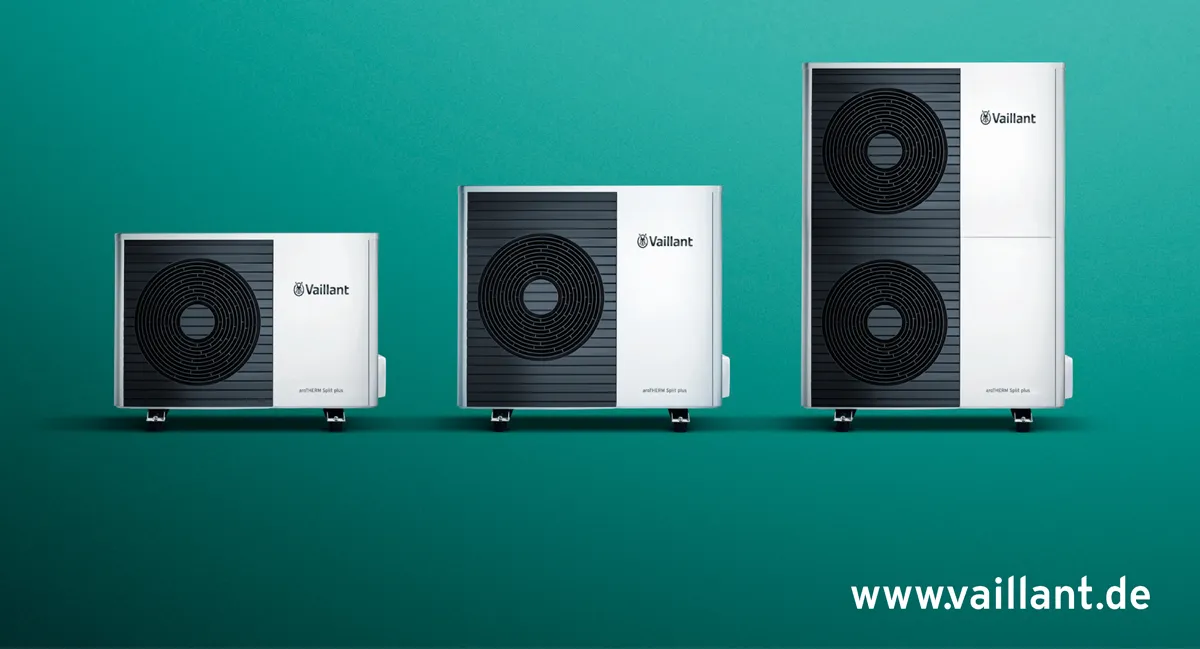Vaillant W&auml;rmepumpe Varianten